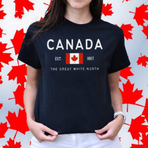 Canada EST 1867 The Great White North T-Shirt