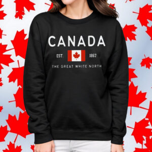 Canada EST 1867 The Great White North T-Shirt