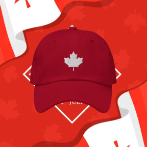 Canada Maple Leaf Baseball Hat