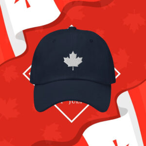 Canada Maple Leaf Baseball Hat