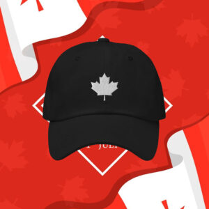 Canada Maple Leaf Baseball Hat