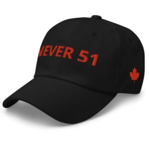 Canada Never 51 Red Hat