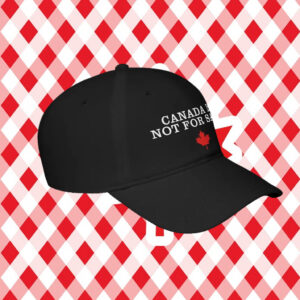 Canada is not for sale red Maple Leaf baseball cap