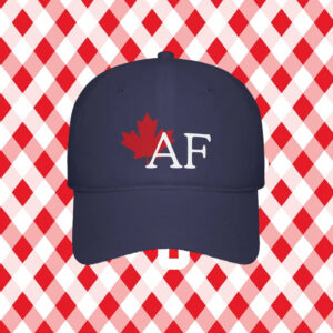 Canadian AF Maple Leaf Ball Cap