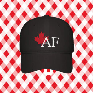 Canadian AF Maple Leaf Ball Cap