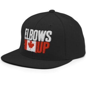 Canadian Strong Elbows Up Canada Hat