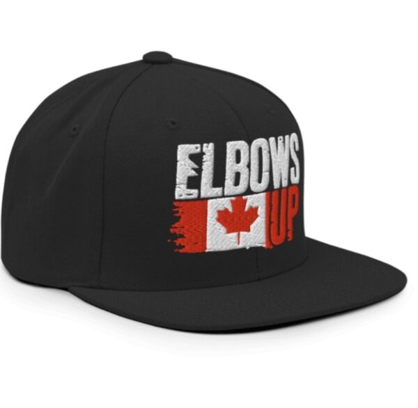 Canadian Strong Elbows Up Canada Hat