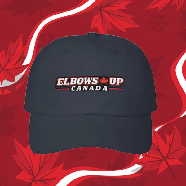 ELBOWS UP Canada HAT Embroidered Dad Cap