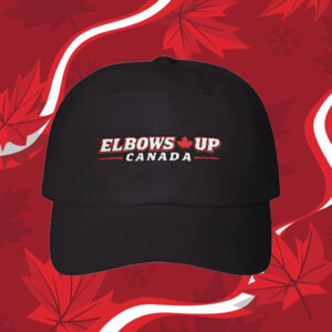 ELBOWS UP Canada HAT Embroidered Dad Cap