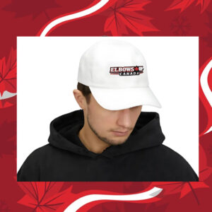 ELBOWS UP Canada HAT Embroidered Dad Cap