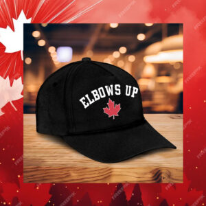 Elbows Up Canada Cap, Maple Leaf Canada Hat