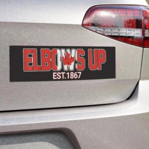 Elbows Up Canada Car Magnet