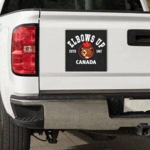 Elbows Up Canada Est 1867 Proud Canadian Strong Canada Anti Trump Car Magnet