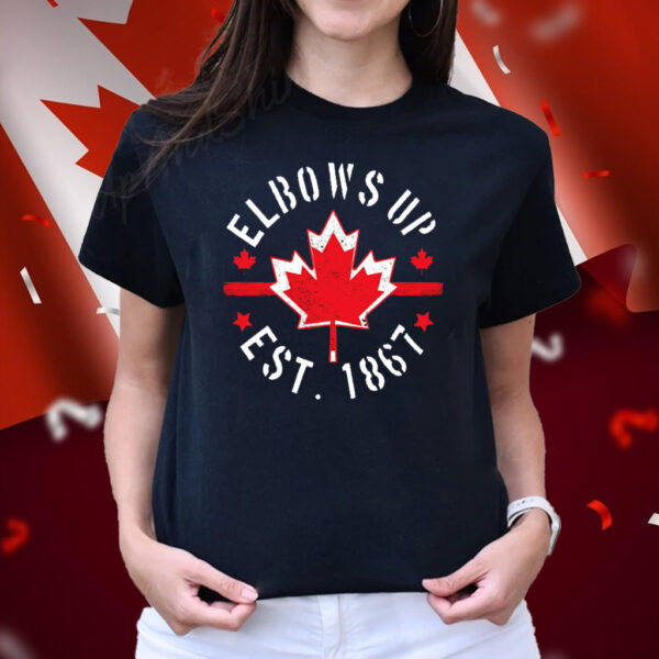 Elbows Up Canada Est 1867 T-Shirt