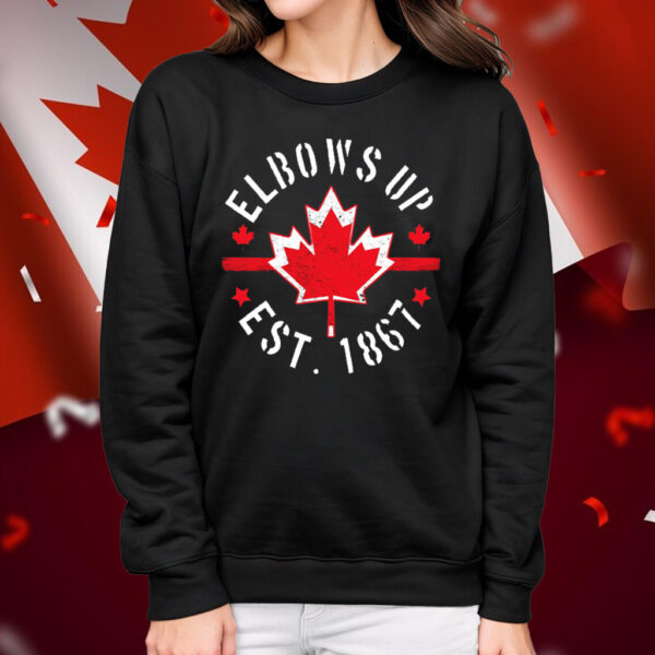 Elbows Up Canada Est 1867 T-Shirt