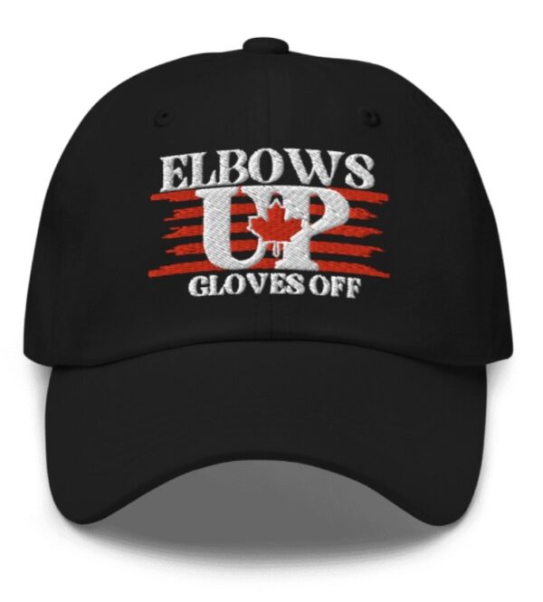 Elbows Up Canada Golves Off Hat