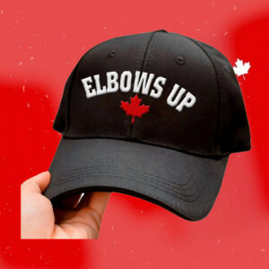 Elbows Up Canada Not 51 Embroidered Hat