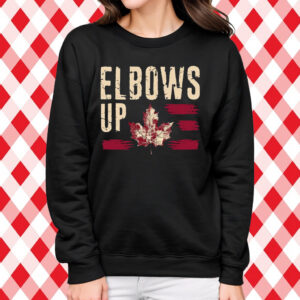 Elbows Up Canada Retro T-Shirts