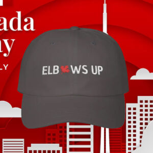 Elbows Up Hat, Canada Classic Dad Cap