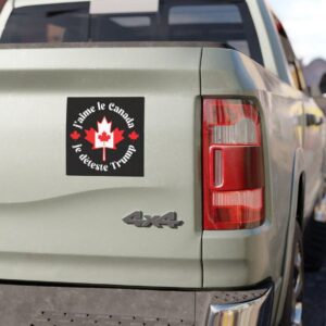 I Stand With Canada Car Magnets, Elbows Up Canadian Support