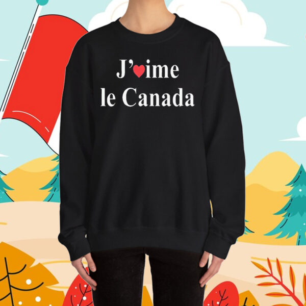 J’aime le Canada I Love Canada T-Shirt