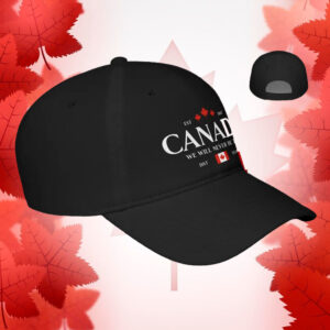 Low Profile Baseball Cap - Canada Is Not The 51st State Hat