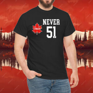 Never 51 Canada Logo T-Shirt