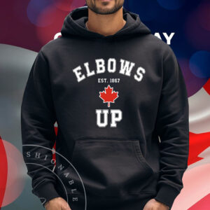 Official Elbows UP EST 1867 Canada 2025 T-Shirt