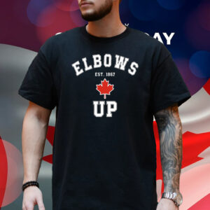 Official Elbows UP EST 1867 Canada 2025 T-Shirt