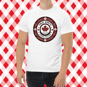 Official True North Strong And Free Canada T-Shirt