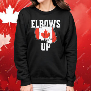 Punch Elbows Up Canada Hand T-Shirt