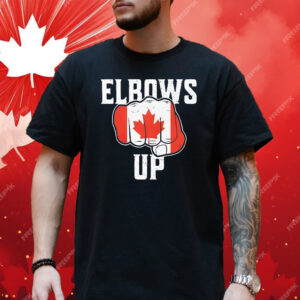 Punch Elbows Up Canada Hand T-Shirt