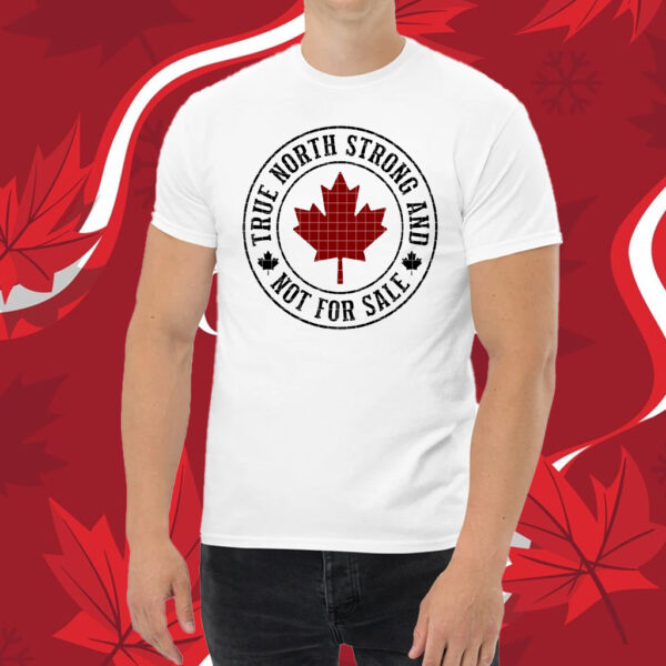 True North Strong And Not For Sale Canada T-Shirt